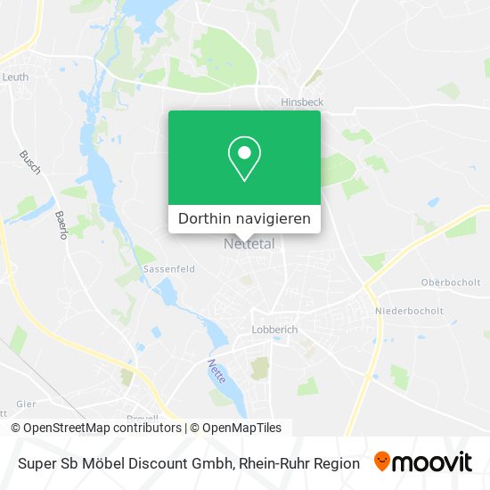 Super Sb Möbel Discount Gmbh Karte