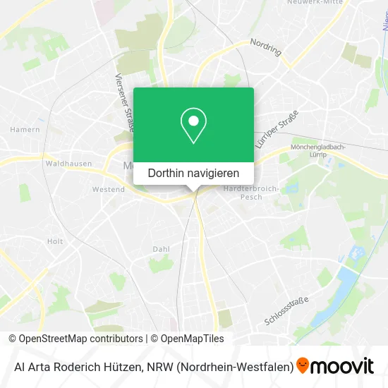 Al Arta Roderich Hützen Karte