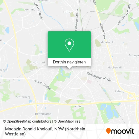 Magazin Ronald Kheloufi Karte