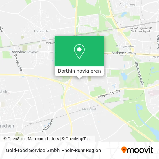 Gold-food Service Gmbh Karte