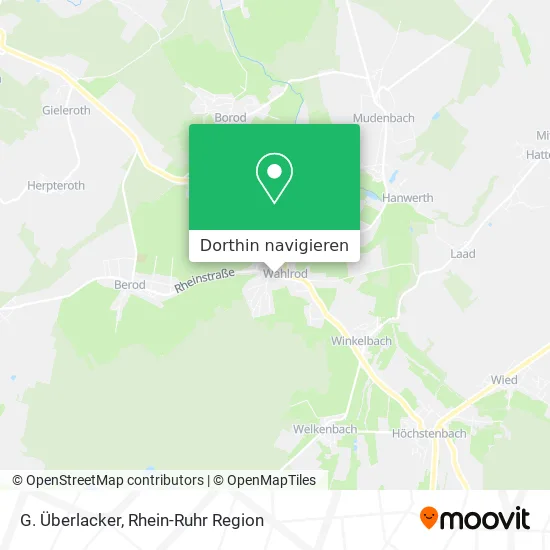 G. Überlacker Karte