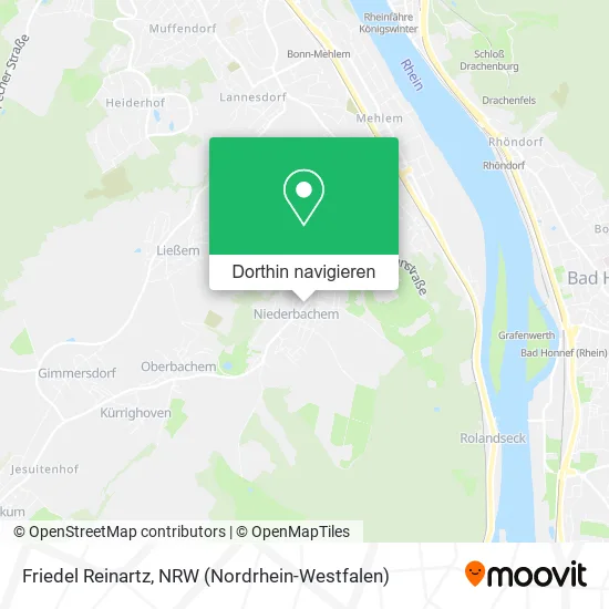 Friedel Reinartz Karte