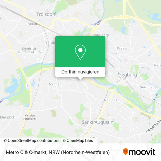 Metro C & C-markt Karte