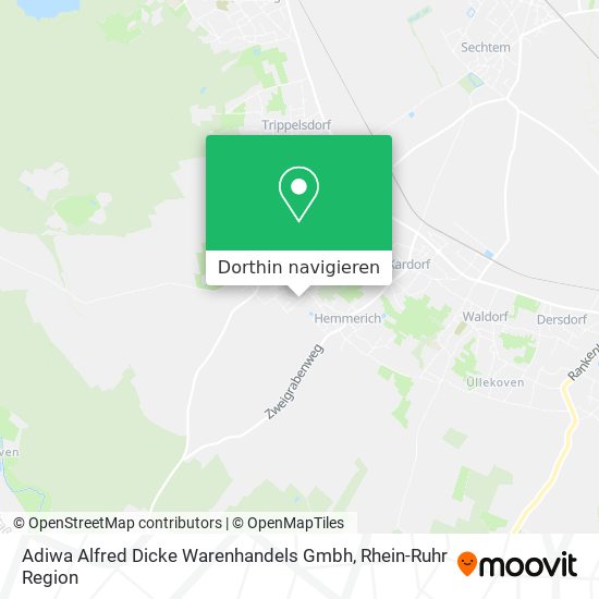 Adiwa Alfred Dicke Warenhandels Gmbh Karte
