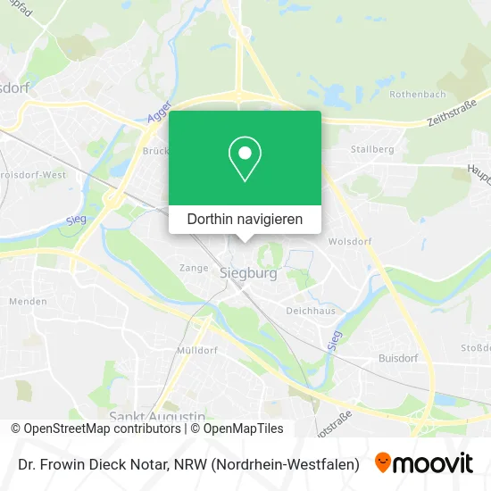 Dr. Frowin Dieck Notar Karte