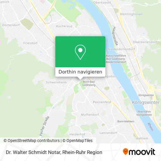 Dr. Walter Schmidt Notar Karte