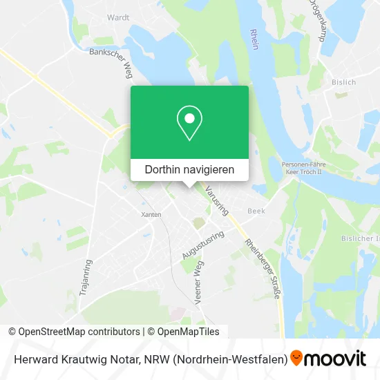 Herward Krautwig Notar Karte