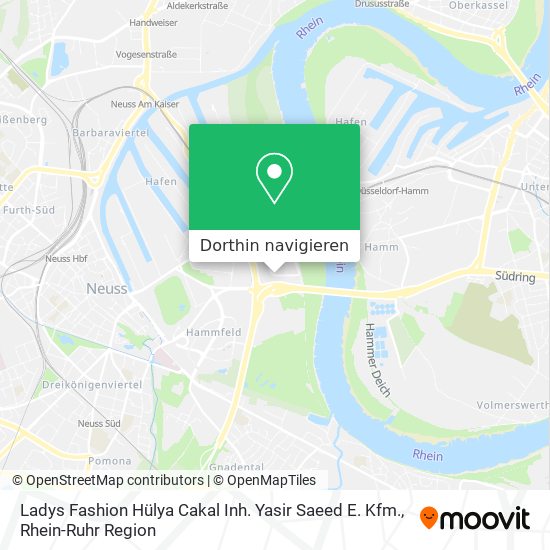 Ladys Fashion Hülya Cakal Inh. Yasir Saeed E. Kfm. Karte