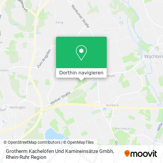 Grotherm Kachelöfen Und Kamineinsätze Gmbh Karte