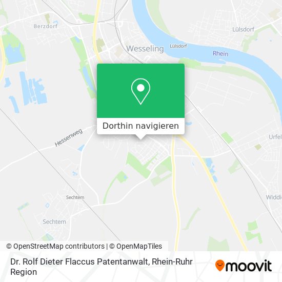 Dr. Rolf Dieter Flaccus Patentanwalt Karte