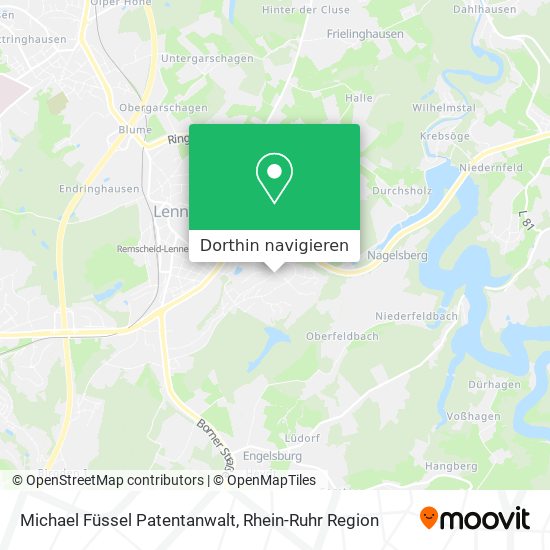 Michael Füssel Patentanwalt Karte