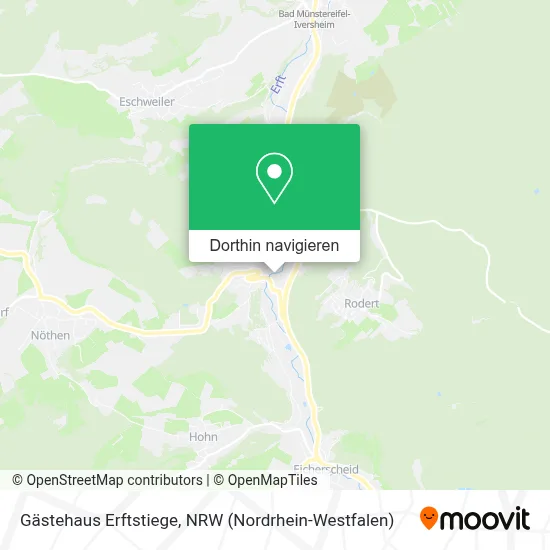 Gästehaus Erftstiege Karte