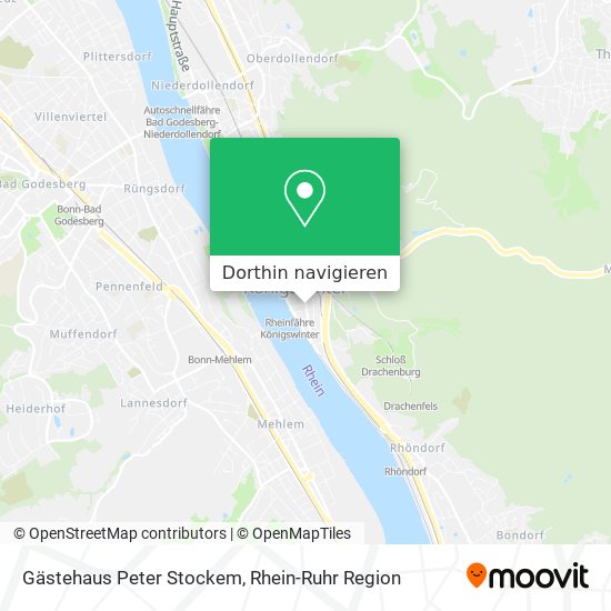 Gästehaus Peter Stockem Karte