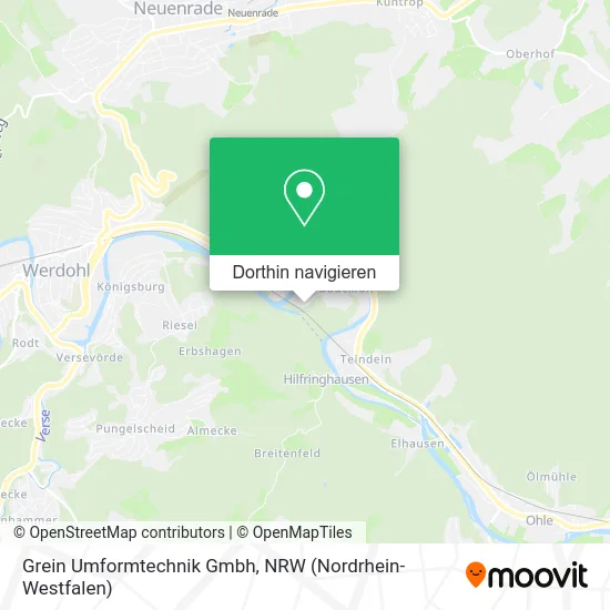 Grein Umformtechnik Gmbh Karte