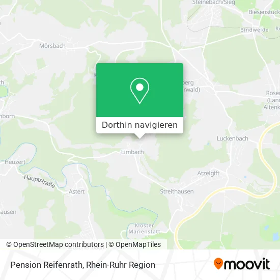 Pension Reifenrath Karte