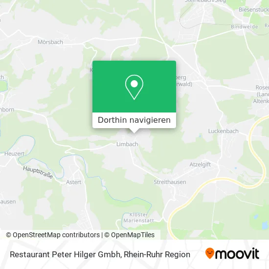 Restaurant Peter Hilger Gmbh Karte