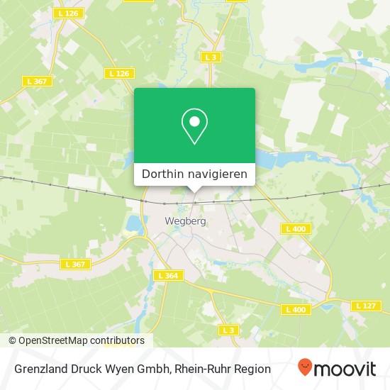 Grenzland Druck Wyen Gmbh Karte