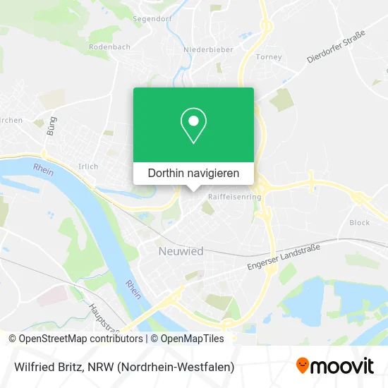 Wilfried Britz Karte