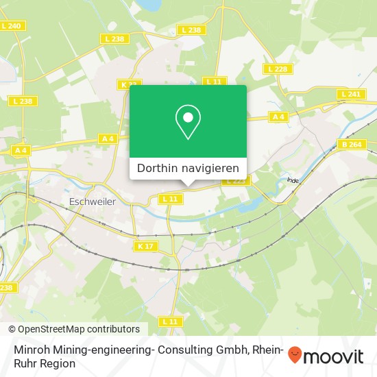 Minroh Mining-engineering- Consulting Gmbh Karte