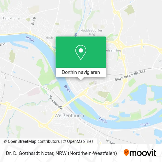 Dr. D. Gotthardt Notar Karte