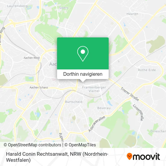 Harald Conin Rechtsanwalt Karte