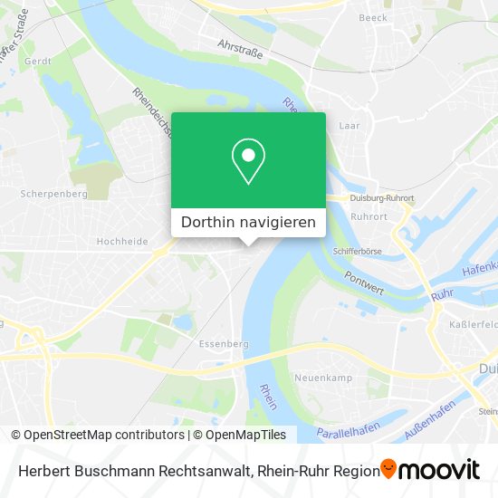 Herbert Buschmann Rechtsanwalt Karte