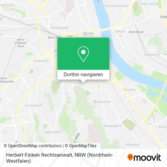 Herbert Finken Rechtsanwalt Karte