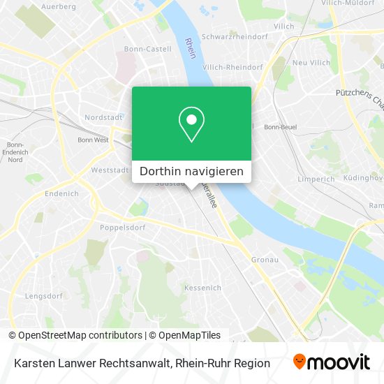 Karsten Lanwer Rechtsanwalt Karte