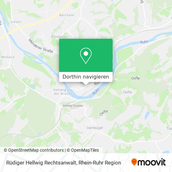 Rüdiger Hellwig Rechtsanwalt Karte