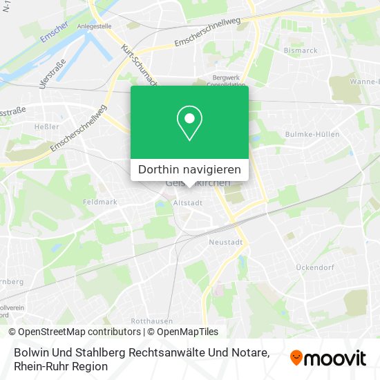 Bolwin Und Stahlberg Rechtsanwälte Und Notare Karte