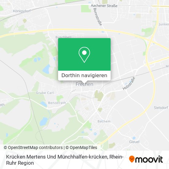 Krücken Mertens Und Münchhalfen-krücken Karte