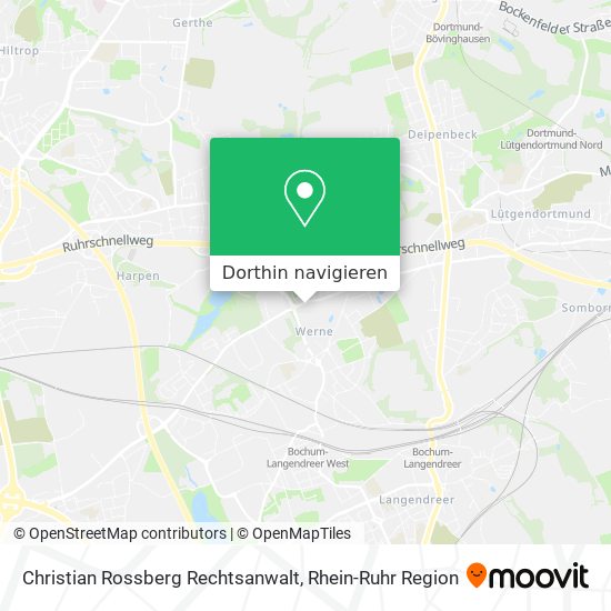 Christian Rossberg Rechtsanwalt Karte