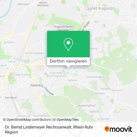 Dr. Bernd Lindemeyer Rechtsanwalt Karte