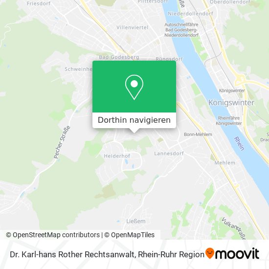 Dr. Karl-hans Rother Rechtsanwalt Karte