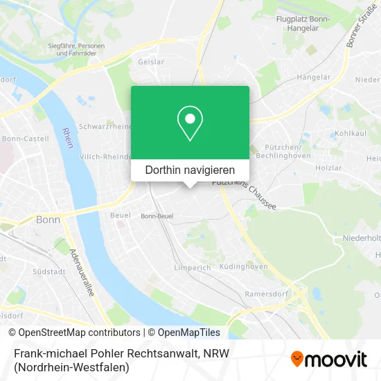 Frank-michael Pohler Rechtsanwalt Karte