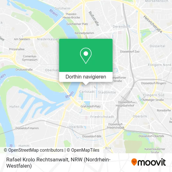 Rafael Krolo Rechtsanwalt Karte