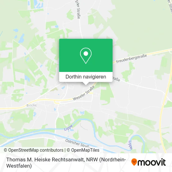 Thomas M. Heiske Rechtsanwalt Karte