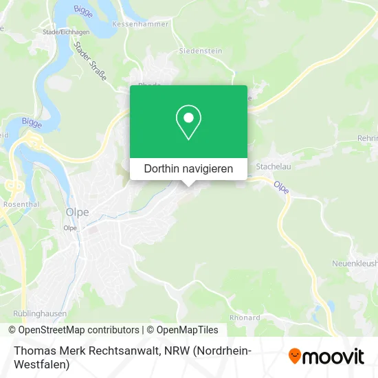 Thomas Merk Rechtsanwalt Karte