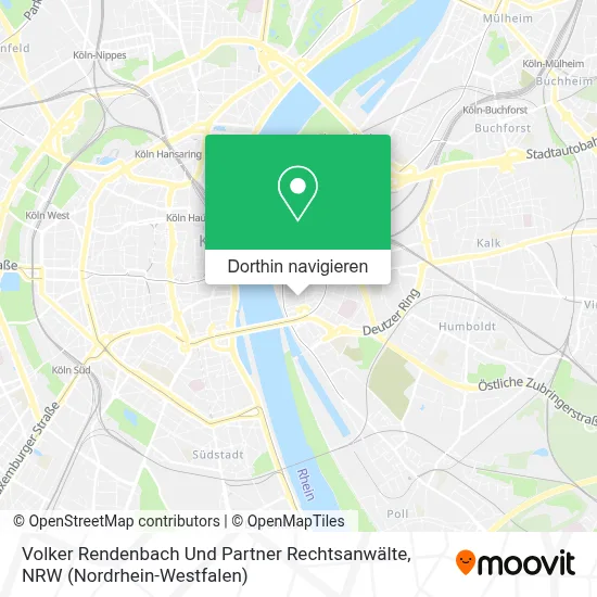 Volker Rendenbach Und Partner Rechtsanwälte Karte