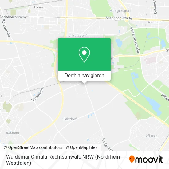 Waldemar Cimala Rechtsanwalt Karte