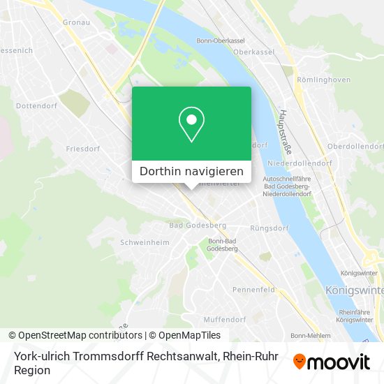 York-ulrich Trommsdorff Rechtsanwalt Karte