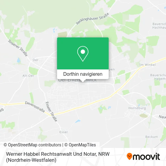 Werner Habbel Rechtsanwalt Und Notar Karte