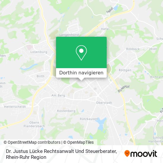 Dr. Justus Lücke Rechtsanwalt Und Steuerberater Karte