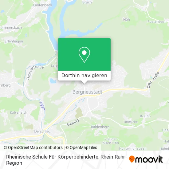 Rheinische Schule Für Körperbehinderte Karte
