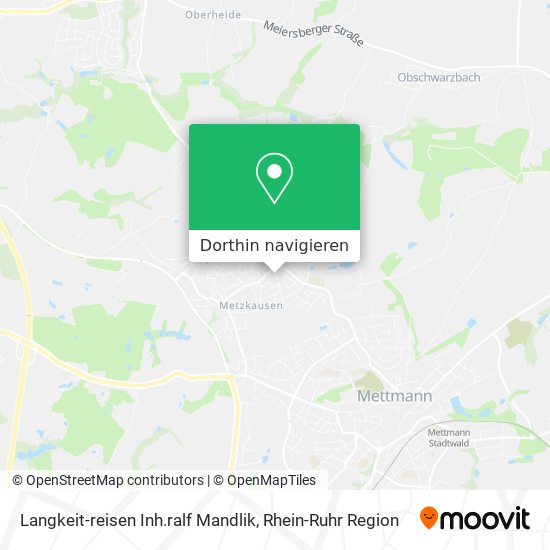 Langkeit-reisen Inh.ralf Mandlik Karte