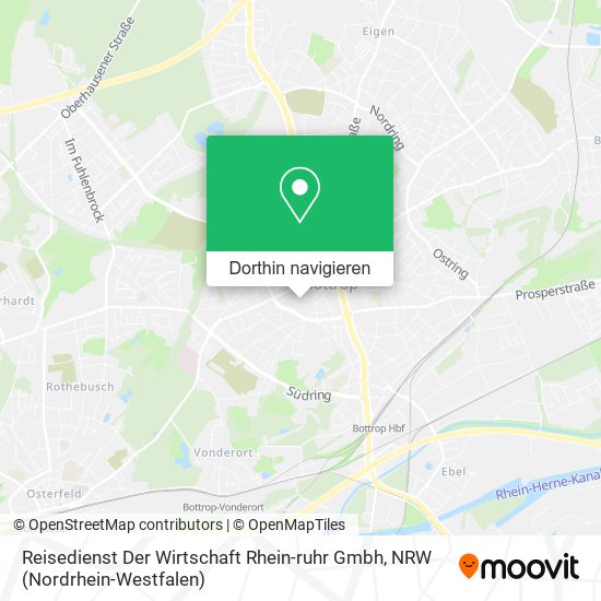 Reisedienst Der Wirtschaft Rhein-ruhr Gmbh Karte