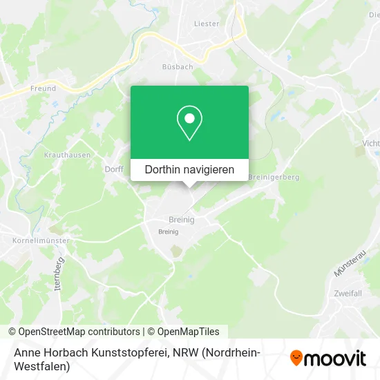 Anne Horbach Kunststopferei Karte