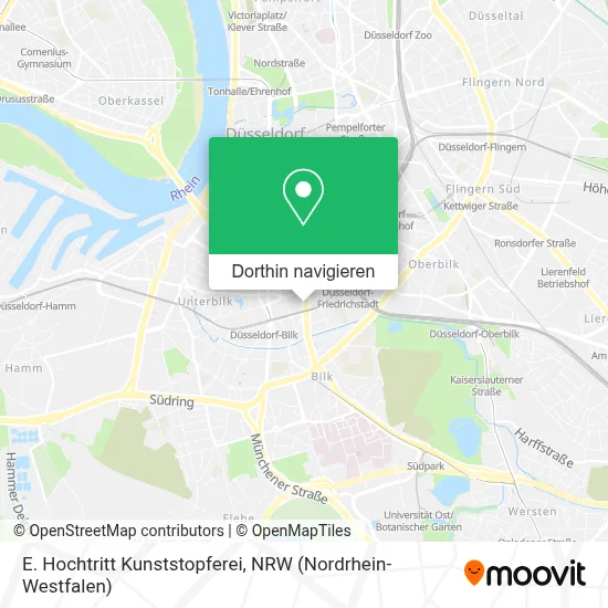 E. Hochtritt Kunststopferei Karte