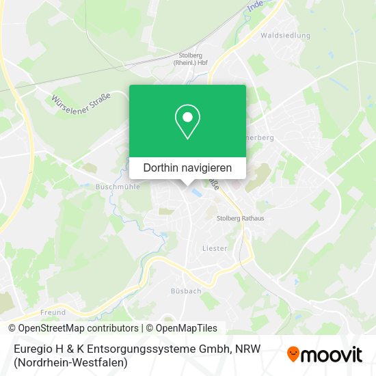 Euregio H & K Entsorgungssysteme Gmbh Karte