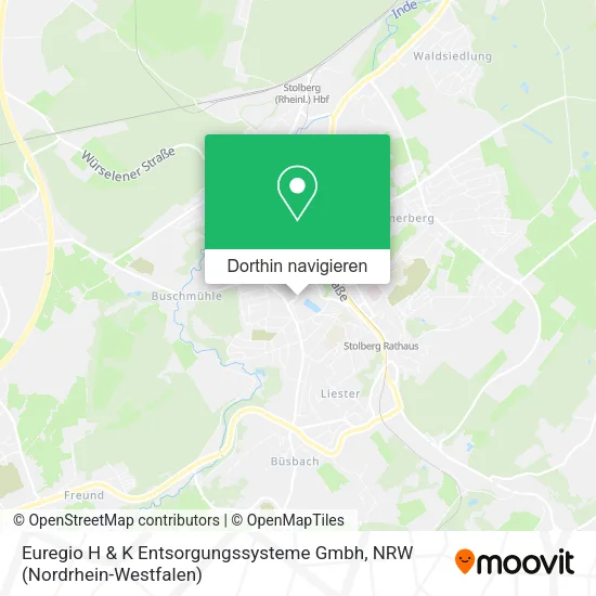 Euregio H & K Entsorgungssysteme Gmbh Karte